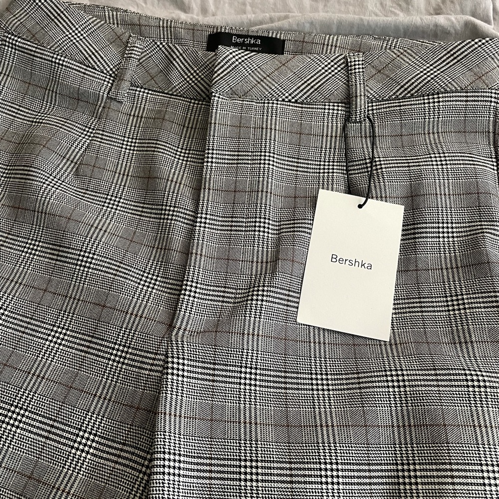 flared plaid pants - Picture 2 of 6